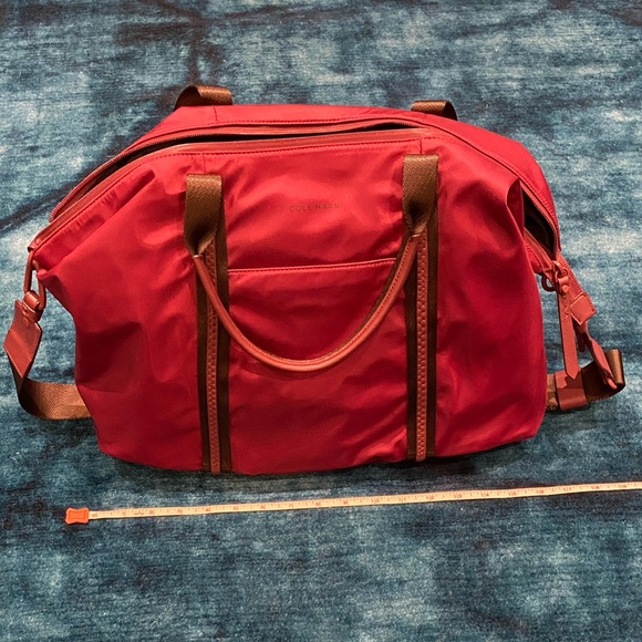 Cole Haan ZEROGRAND Wine/Burgundy handbag - Picture 1 of 9